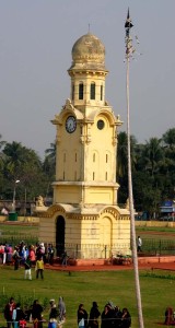 The clock tower, Hazarduari, Murshidabad, West Bengal