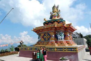 buddha statue at kalimpong