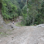Trek route to Seole Village from Rishop