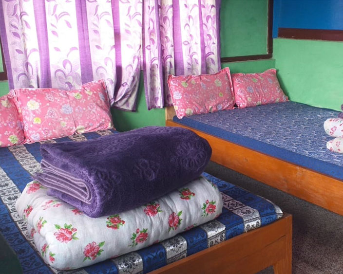 Best room at Pankarma Homestay at Icche Gaon