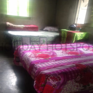 Toto Para thapa home stay bed room near jaldapara