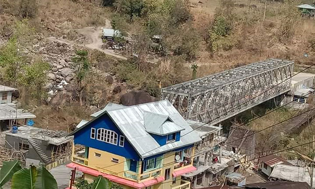 Complete view of Mukhia Homestay at Sittong