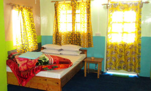 Double bedded room kharkha home stay latpanchar