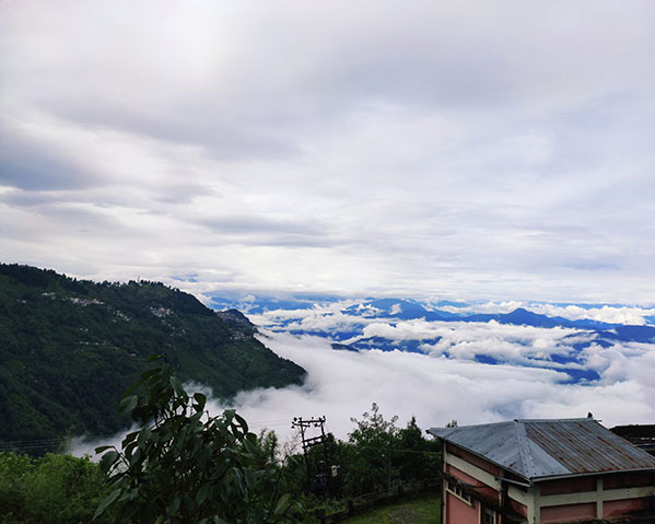 Dawaipani village about the cloud