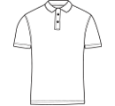 Available style option half sleeve polo tshir for men