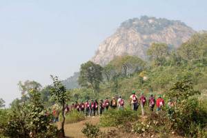 Trekking in purulia