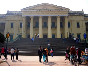 Hazarduari Palace and Museum entry at early morning, murshidabad, West Bengal