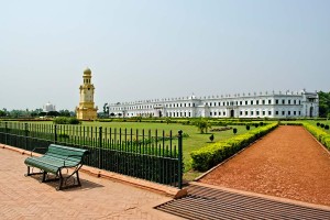 Nizamat Imambara A hallmark of Islamic architecture in Murshidabad, West Bengal, long view