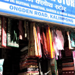 Winter clothing market in kalimpong