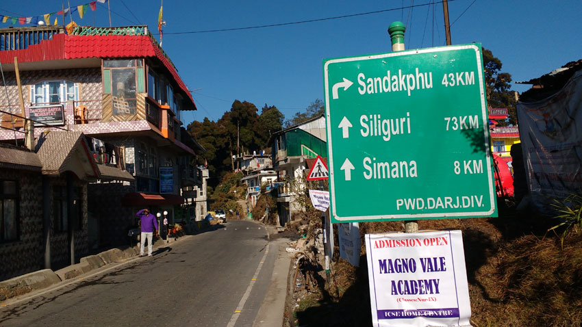 Lepchajagat village view near Darjeeling