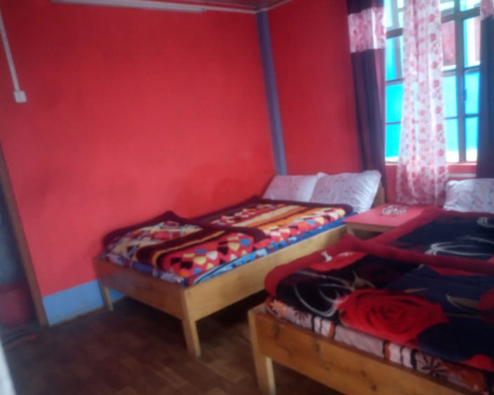 Tashi Homestay bedroom at Icche-gaon