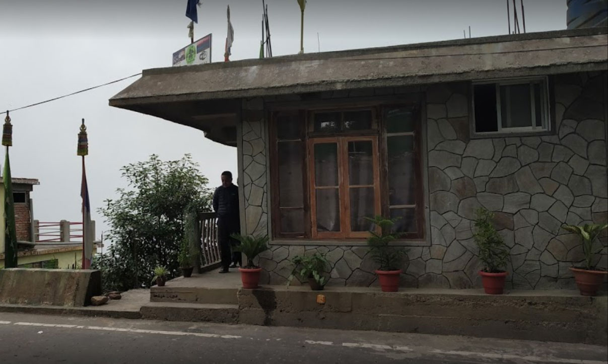 Green valley homestay road side view at lepchajagat