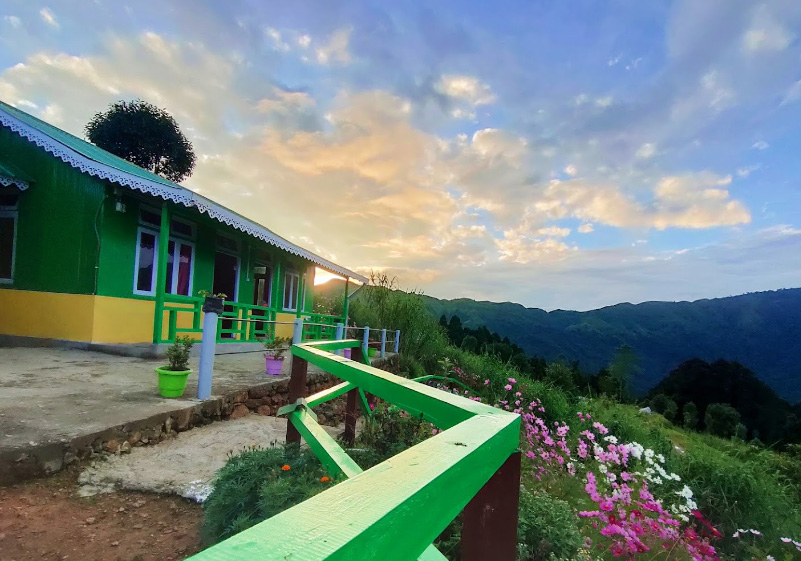 Chatakpur pooja homestay best and-wonderful outdoor view with garden