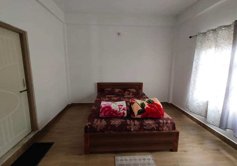 Double bed room at Druk Inn Homestay at Today